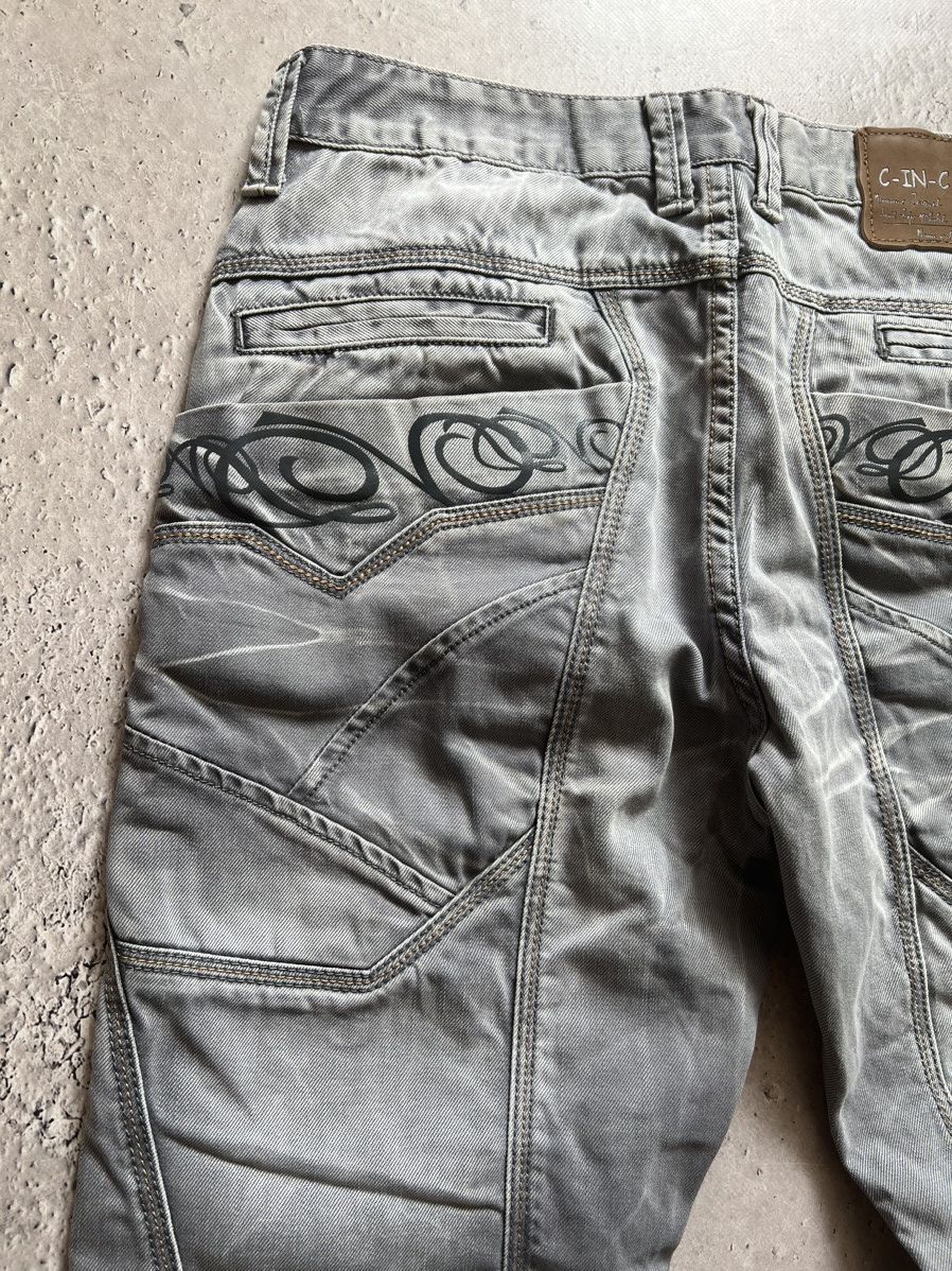 Japanese Brand Vintage Y2K CHRISTIAN AUDIGIER STYLE DISTRESSED pants jeans Size US 34 / EU 50 - 11 Thumbnail