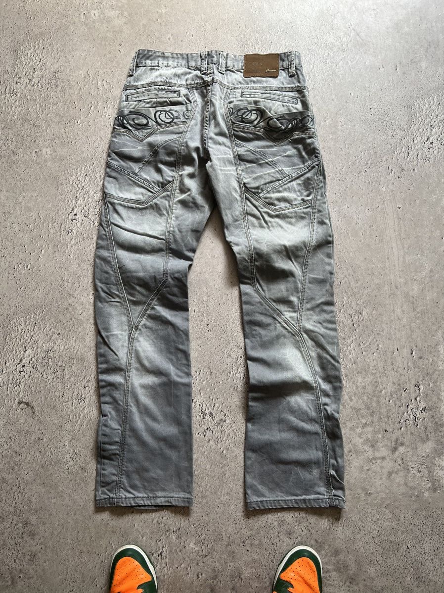 Japanese Brand Vintage Y2K CHRISTIAN AUDIGIER STYLE DISTRESSED pants jeans Size US 34 / EU 50 - 8 Thumbnail