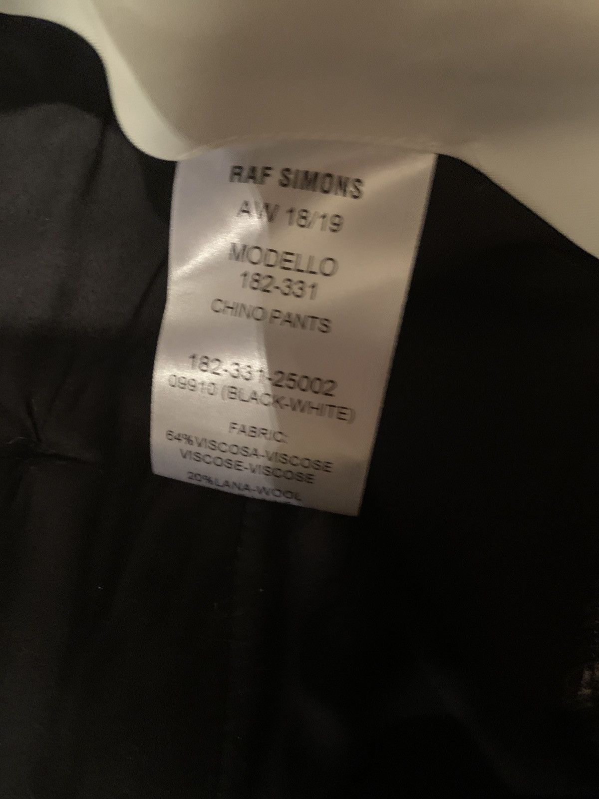 Raf Simons RAF Simmons chino plaid pants Size US 36 / EU 52 - 3 Thumbnail