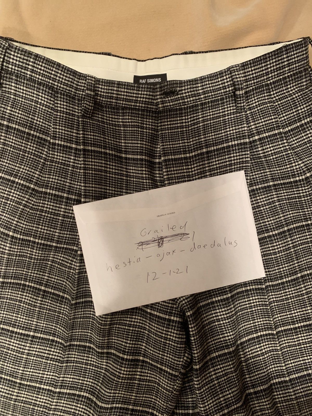 Raf Simons RAF Simmons chino plaid pants Size US 36 / EU 52 - 5 Thumbnail