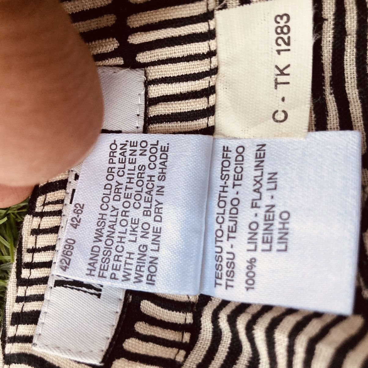 Designer MARELLA PANTS Size 26" / US 2 / IT 38 - 10 Thumbnail