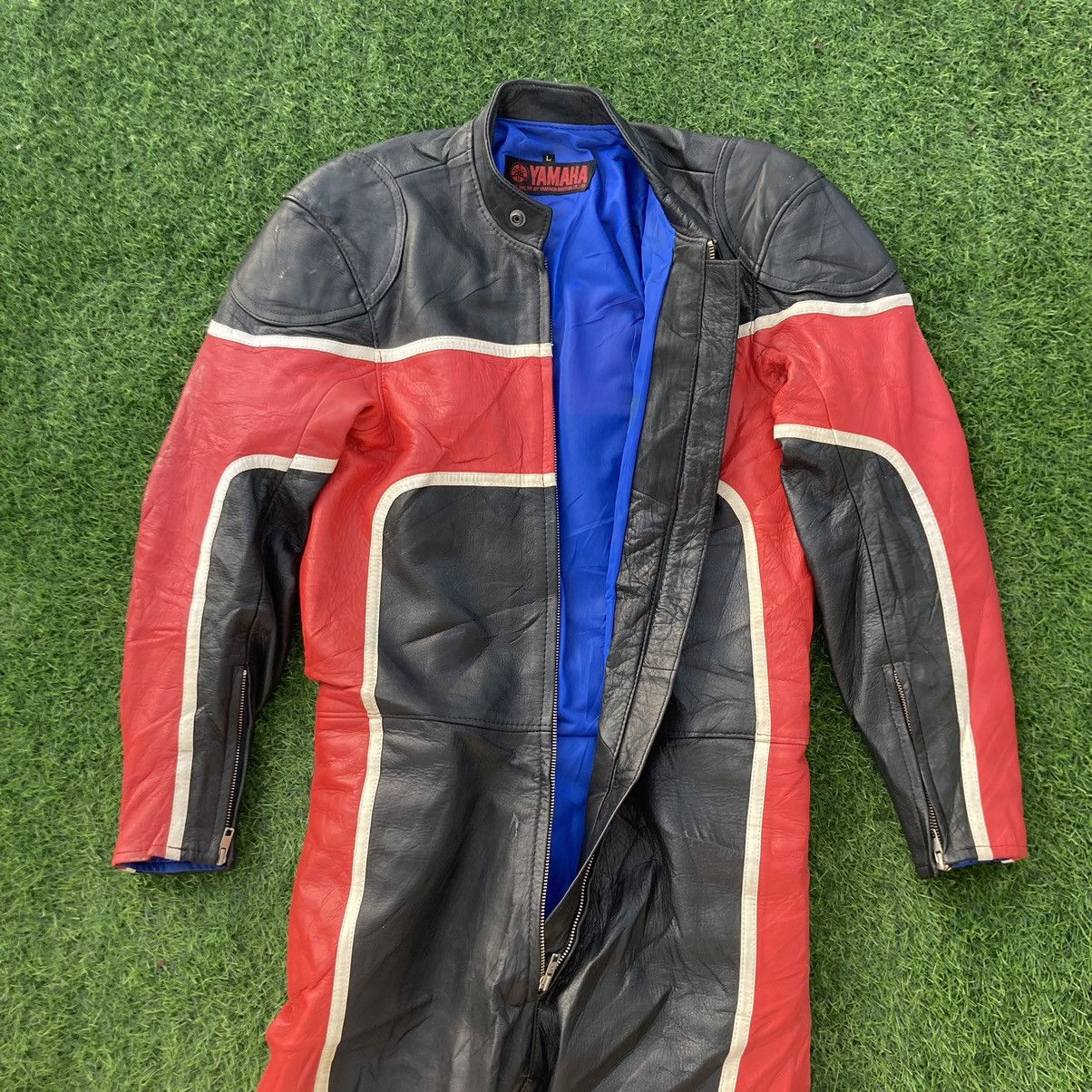 YAMAHA COVERALL LEATHER RACING SUIT