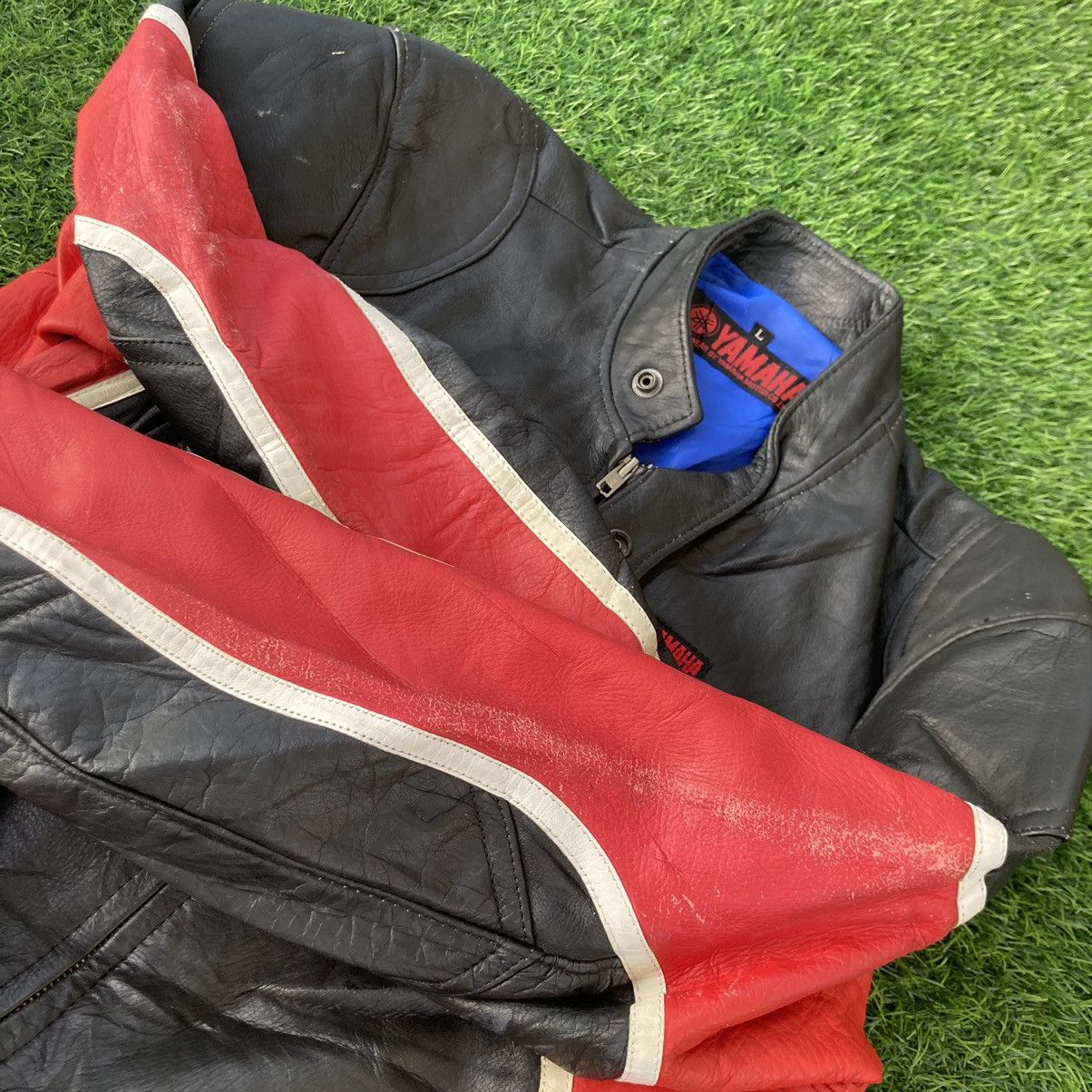 YAMAHA COVERALL LEATHER RACING SUIT