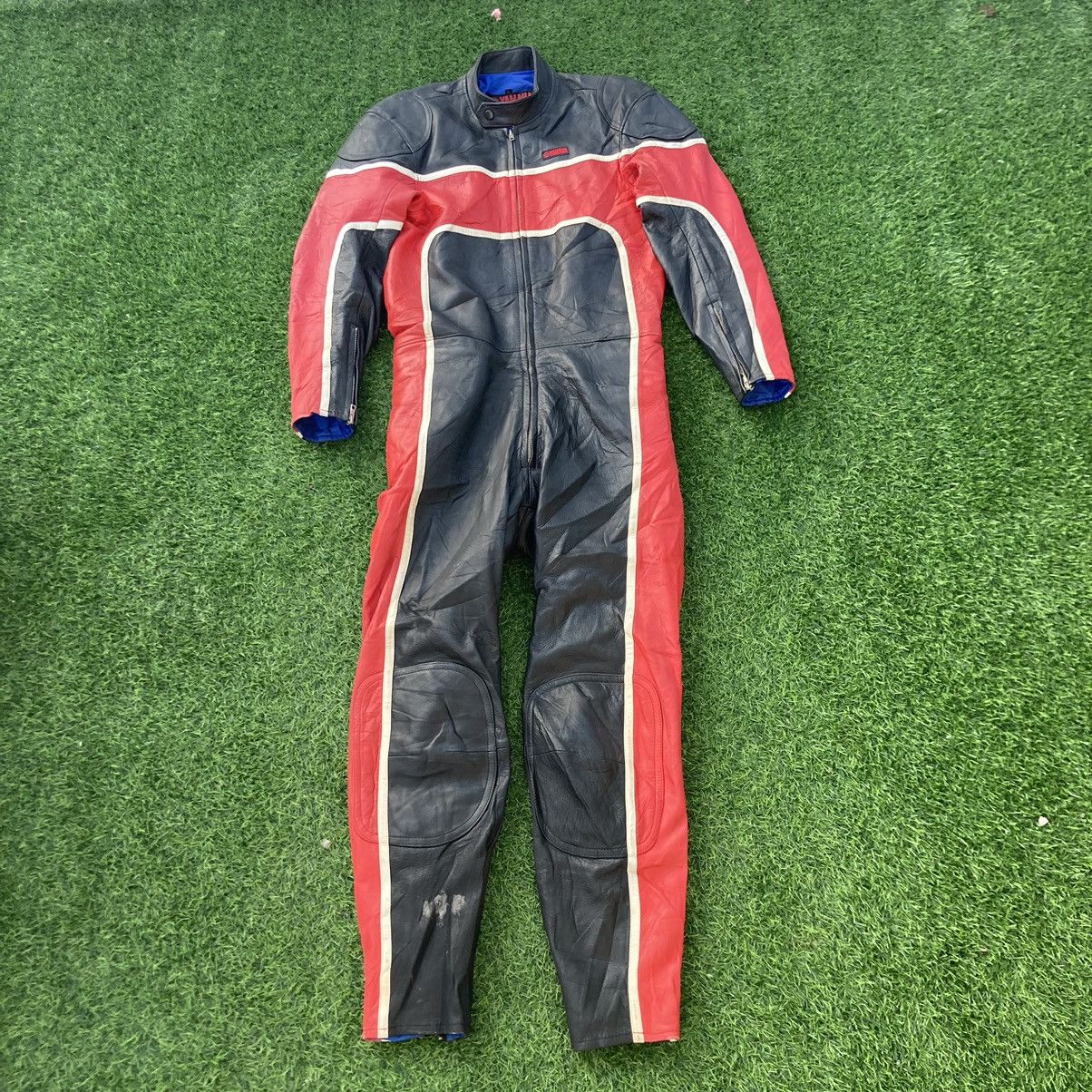 YAMAHA COVERALL LEATHER RACING SUIT