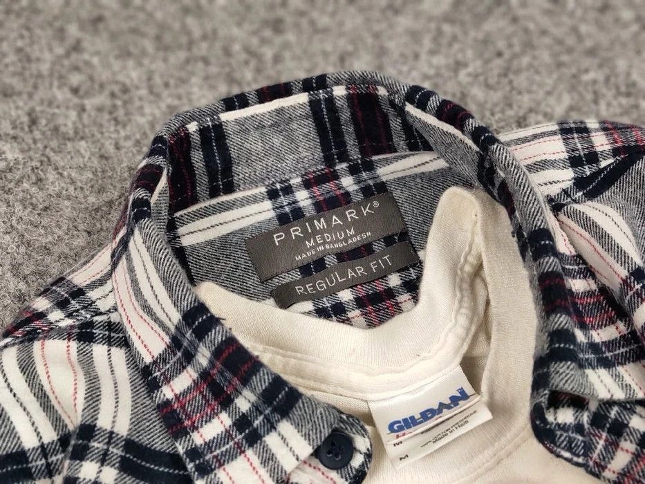 Flannel Vintage Flannel Shirt Travis Scott Style Streetwear Hype Size US M / EU 48-50 / 2 - 8 Thumbnail
