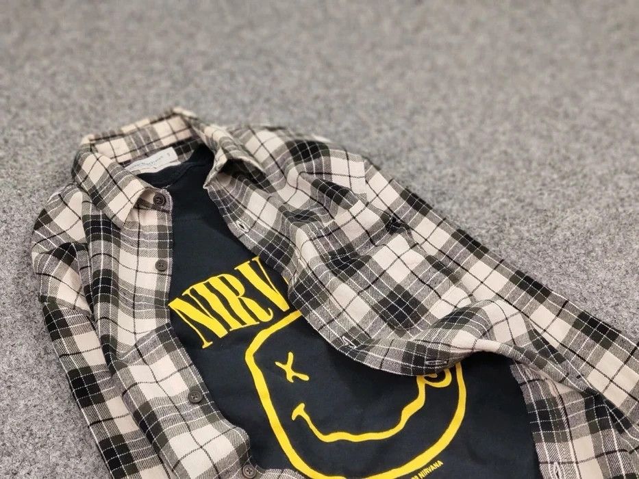 Flannel Vintage Flannel Shirt Travis Scott Style Size US S / EU 44-46 / 1 - 7 Thumbnail