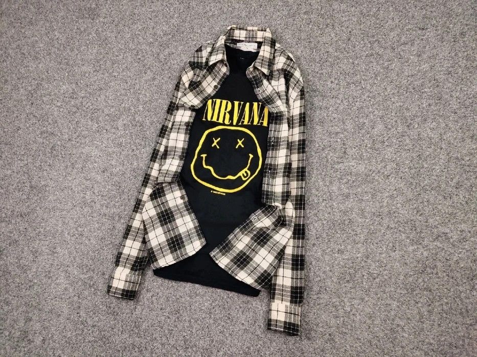 Flannel Vintage Flannel Shirt Travis Scott Style Size US S / EU 44-46 / 1 - 2 Thumbnail