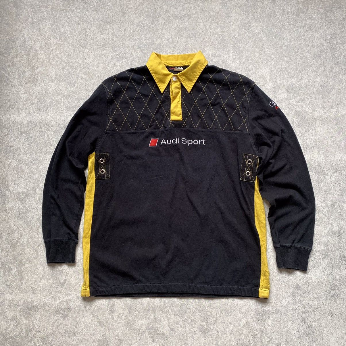 Audi Vintage Audi Long Sleeve Sweatshirt Size US L / EU 52-54 / 3 - 15 Thumbnail