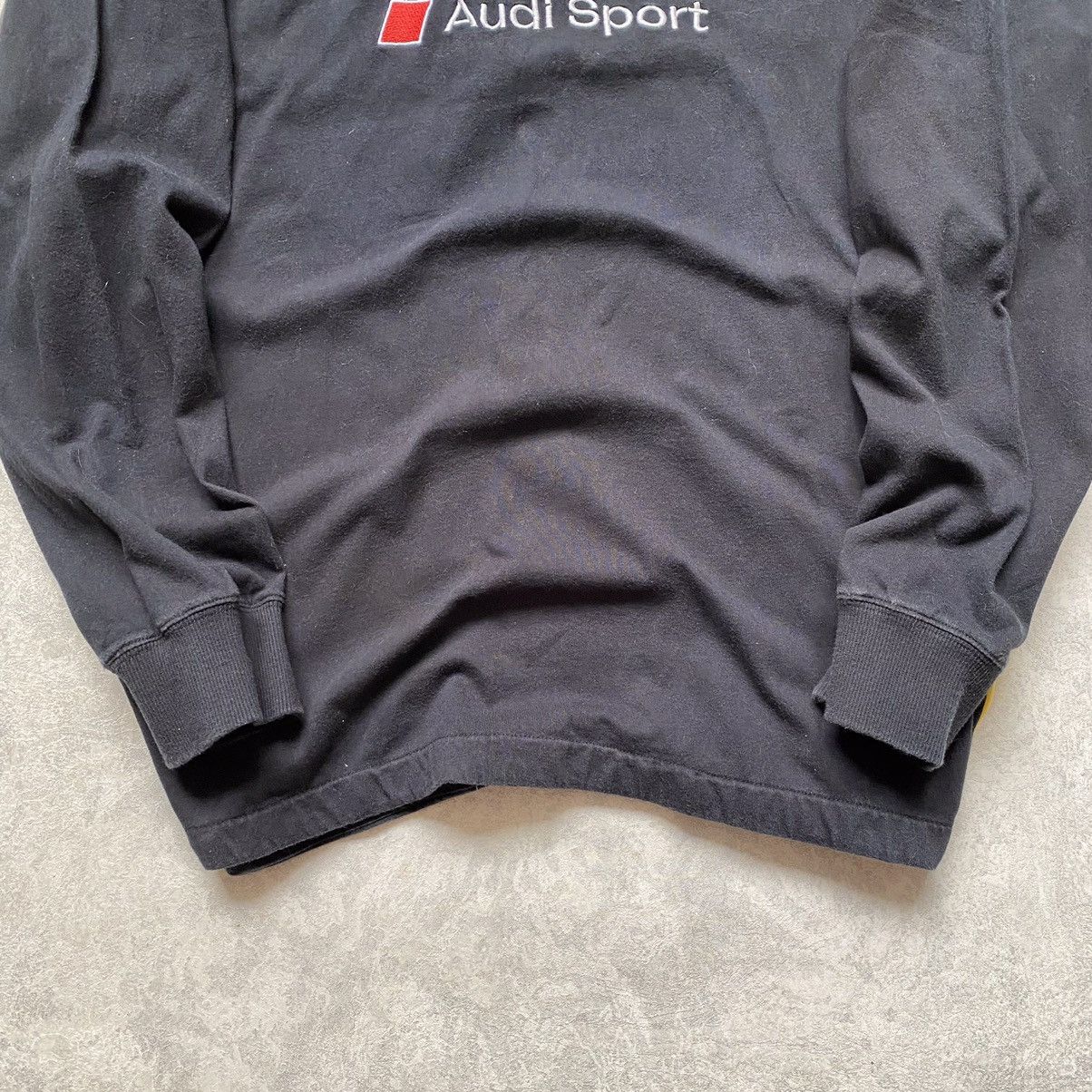 Audi Vintage Audi Long Sleeve Sweatshirt Size US L / EU 52-54 / 3 - 3 Thumbnail