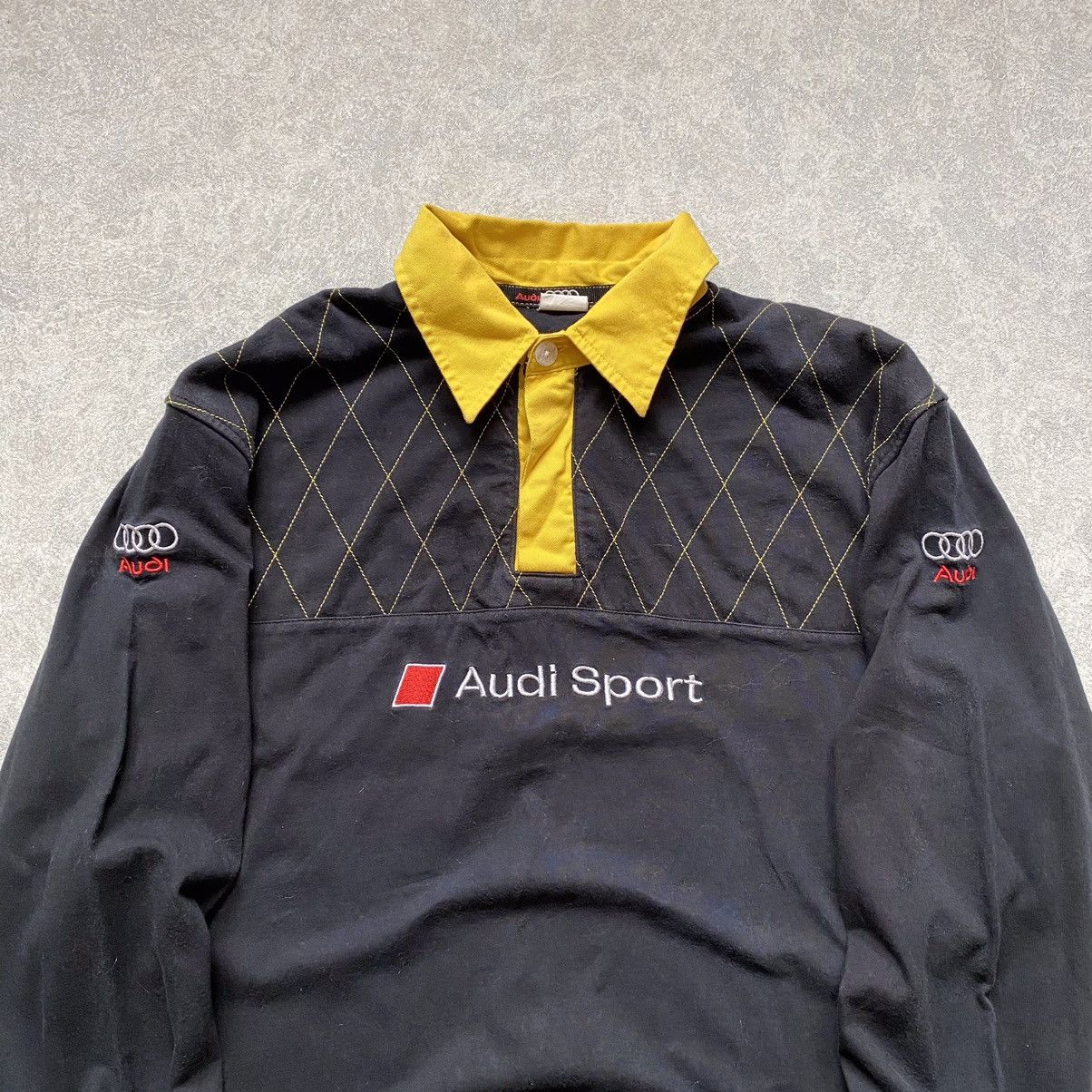 Audi Vintage Audi Long Sleeve Sweatshirt Size US L / EU 52-54 / 3 - 2 Thumbnail