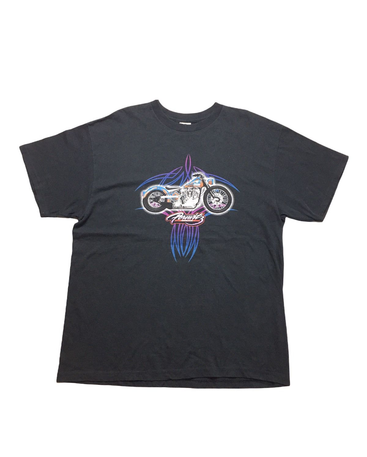 Vintage × West Coast Choppers Allstate Motorcycle Big Logo Tee Shirt Size US XL / EU 56 / 4 - 1 Thumbnail