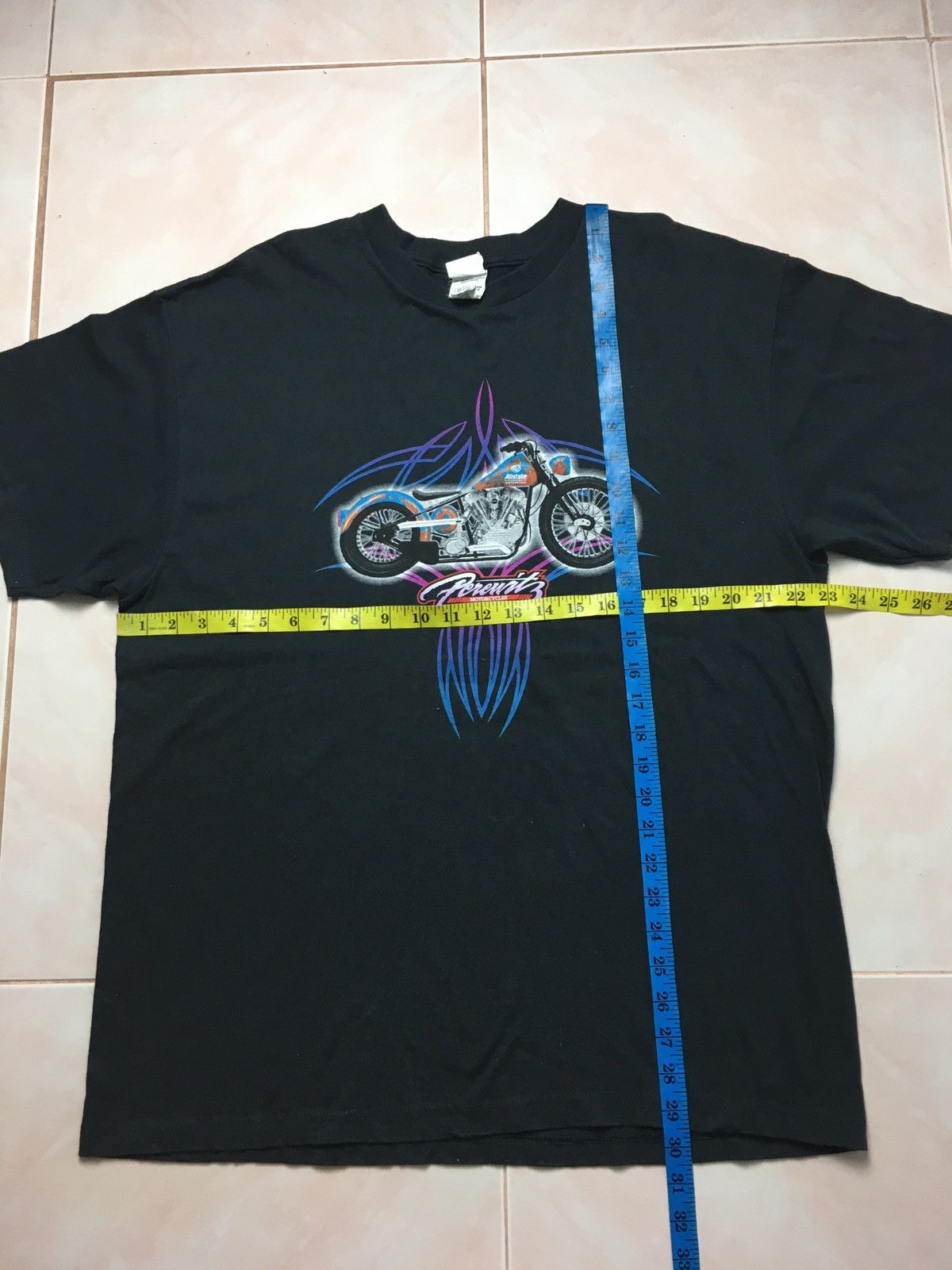 Vintage × West Coast Choppers Allstate Motorcycle Big Logo Tee Shirt Size US XL / EU 56 / 4 - 6 Thumbnail