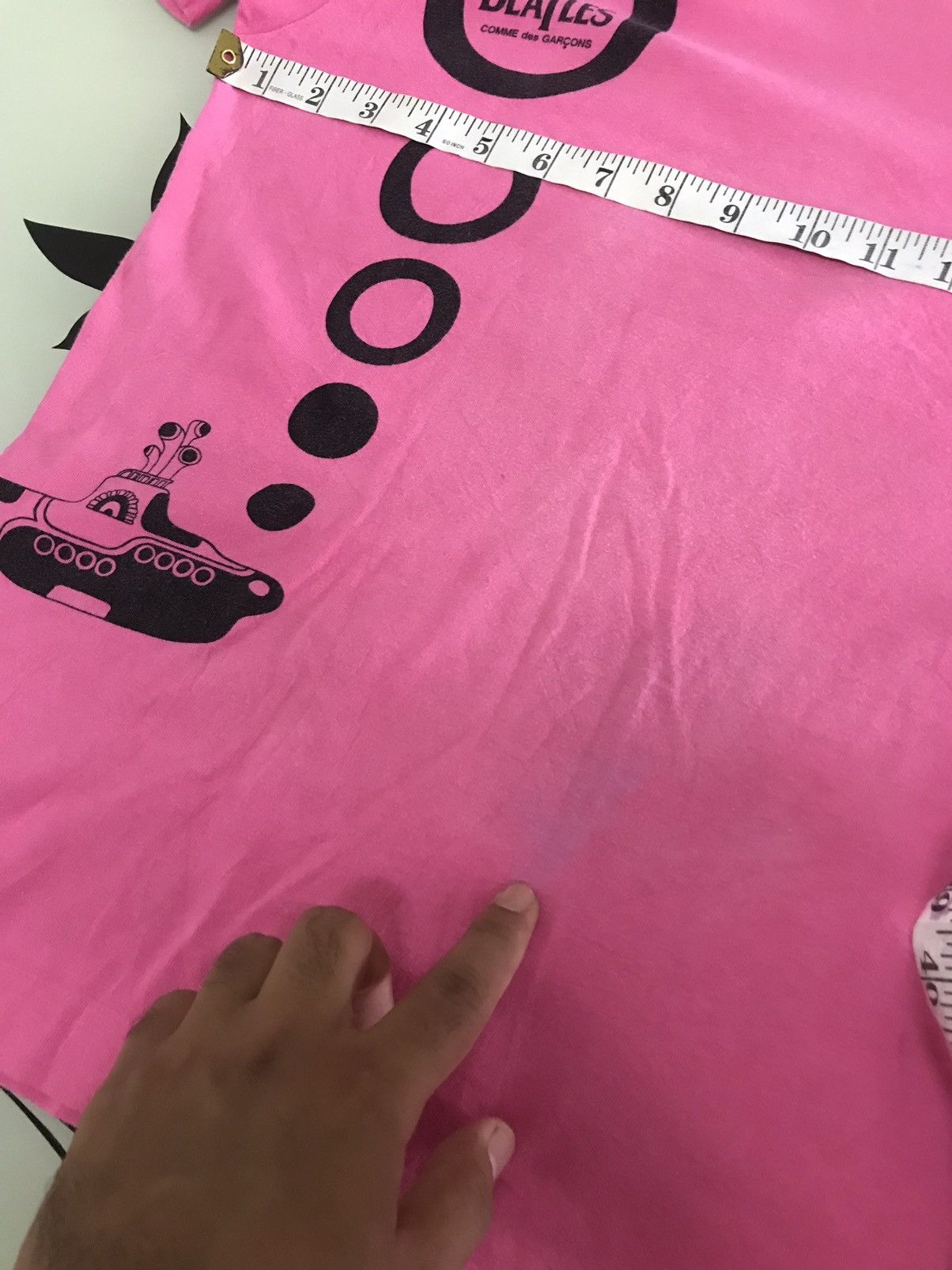 Comme des Garcons Rare❗️Comme des Garcons x The Beatles Band T-Shirt Women Size S / US 4 / IT 40 - 17 Thumbnail