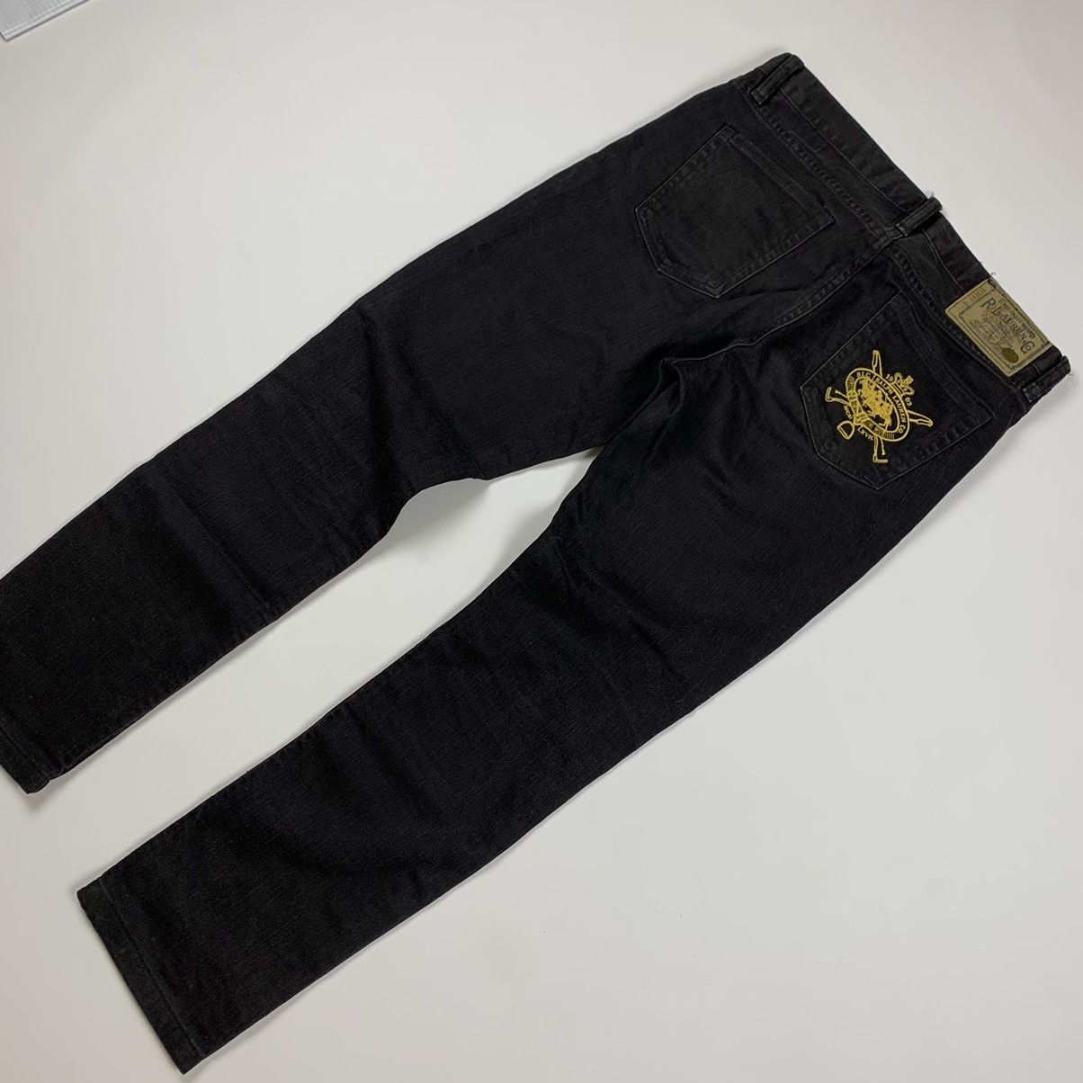 Polo Ralph Lauren × RRL Ralph Lauren Ralph Lauren embroidered denim pants Size US 30 / EU 46 - 8 Thumbnail