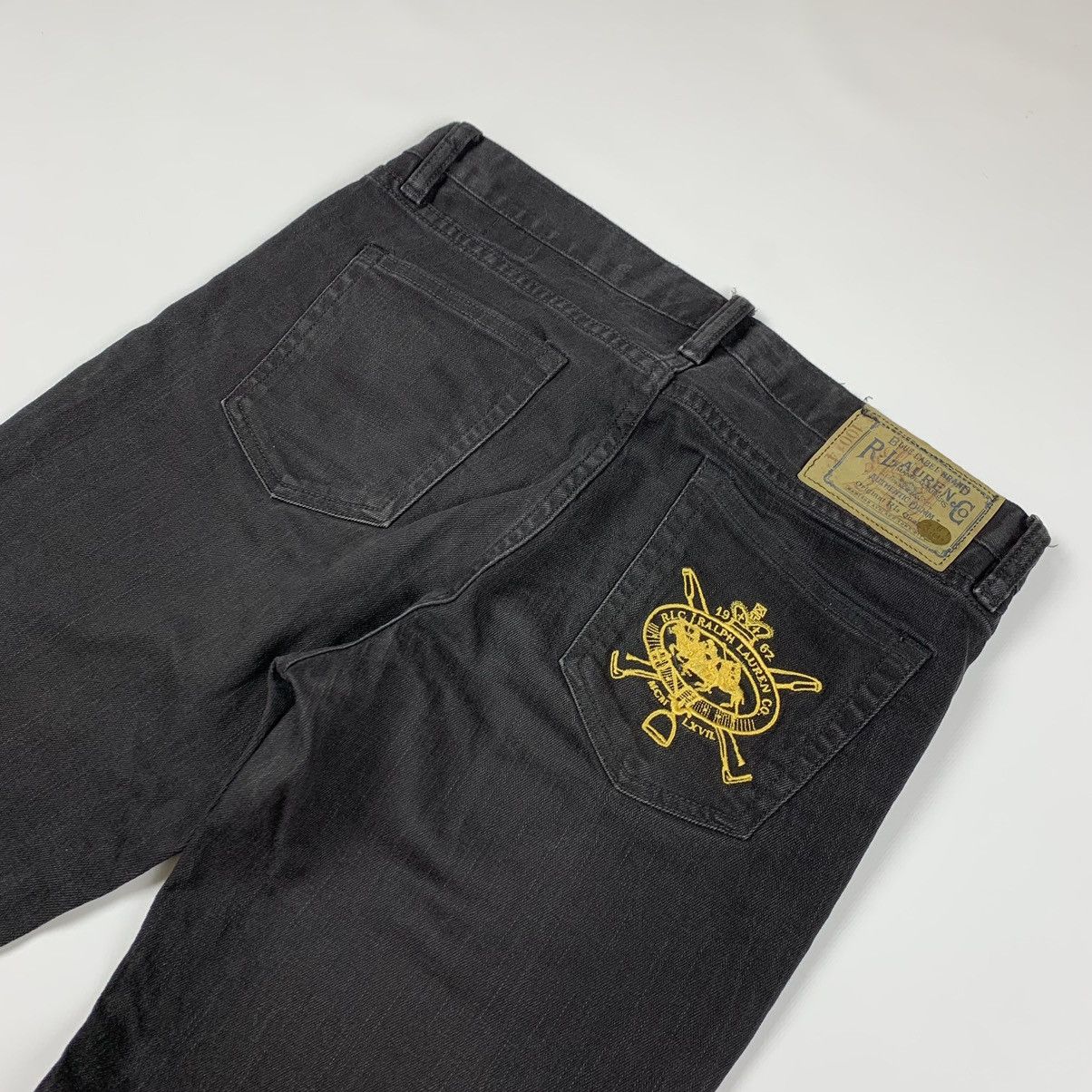 Polo Ralph Lauren × RRL Ralph Lauren Ralph Lauren embroidered denim pants Size US 30 / EU 46 - 1 Thumbnail