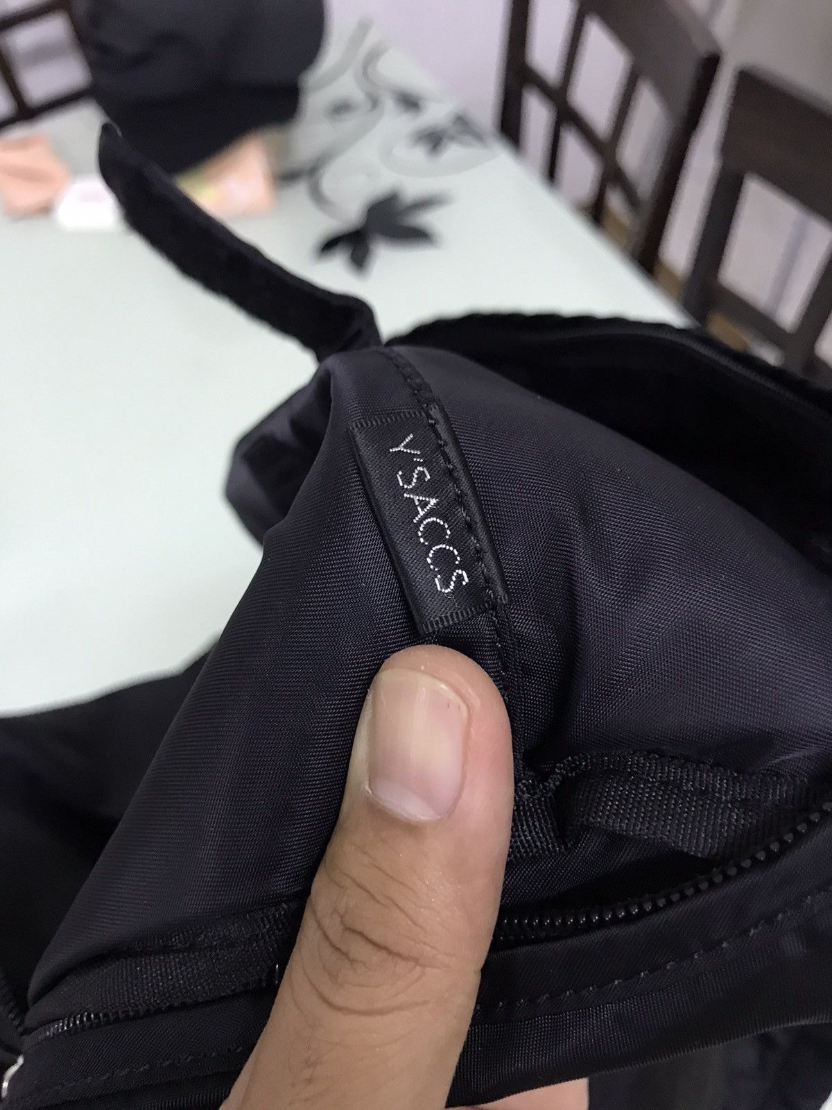 Yohji Yamamoto ♠️Vintage Yohji Yamamoto Y'saccs Laptop Bag Pack Size ONE SIZE - 15 Thumbnail