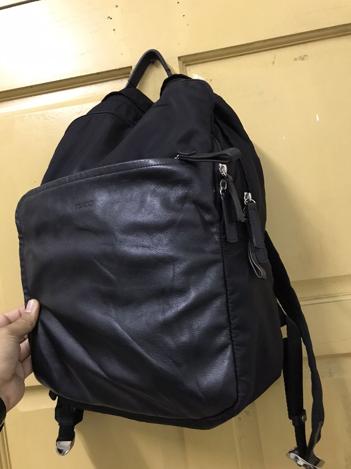 Yohji Yamamoto ♠️Vintage Yohji Yamamoto Y'saccs Laptop Bag Pack Size ONE SIZE - 5 Thumbnail