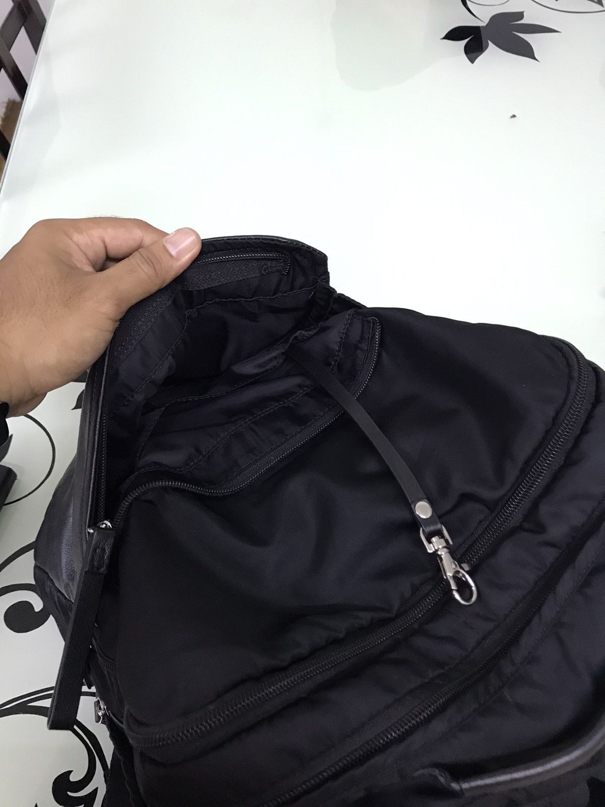 Yohji Yamamoto ♠️Vintage Yohji Yamamoto Y'saccs Laptop Bag Pack Size ONE SIZE - 9 Thumbnail