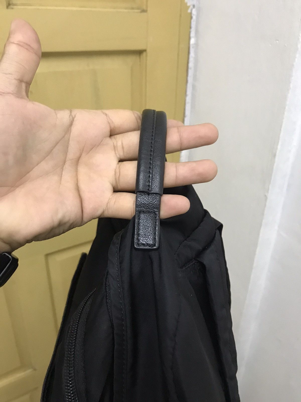 Yohji Yamamoto ♠️Vintage Yohji Yamamoto Y'saccs Laptop Bag Pack Size ONE SIZE - 8 Thumbnail