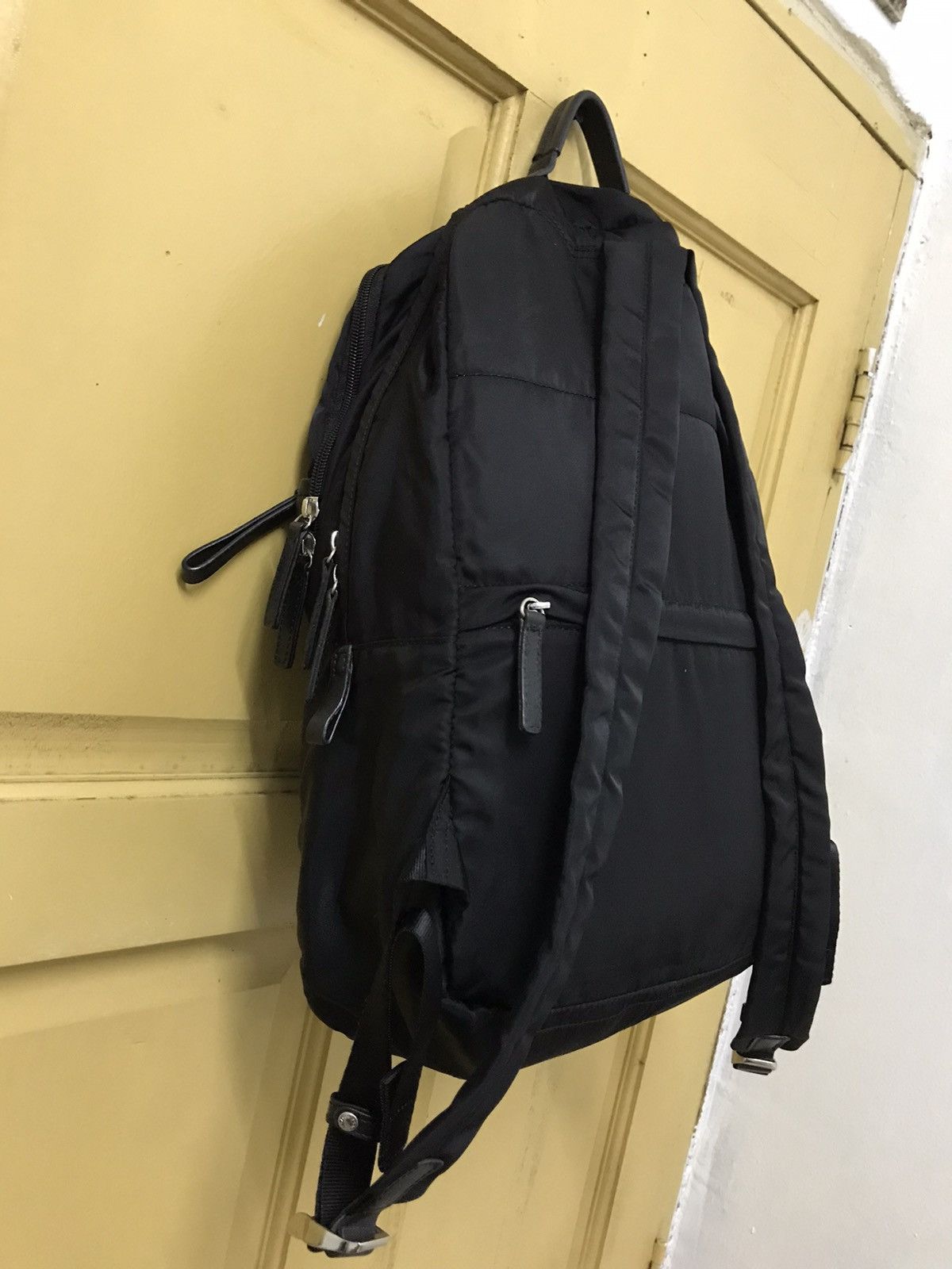 Yohji Yamamoto ♠️Vintage Yohji Yamamoto Y'saccs Laptop Bag Pack Size ONE SIZE - 7 Thumbnail