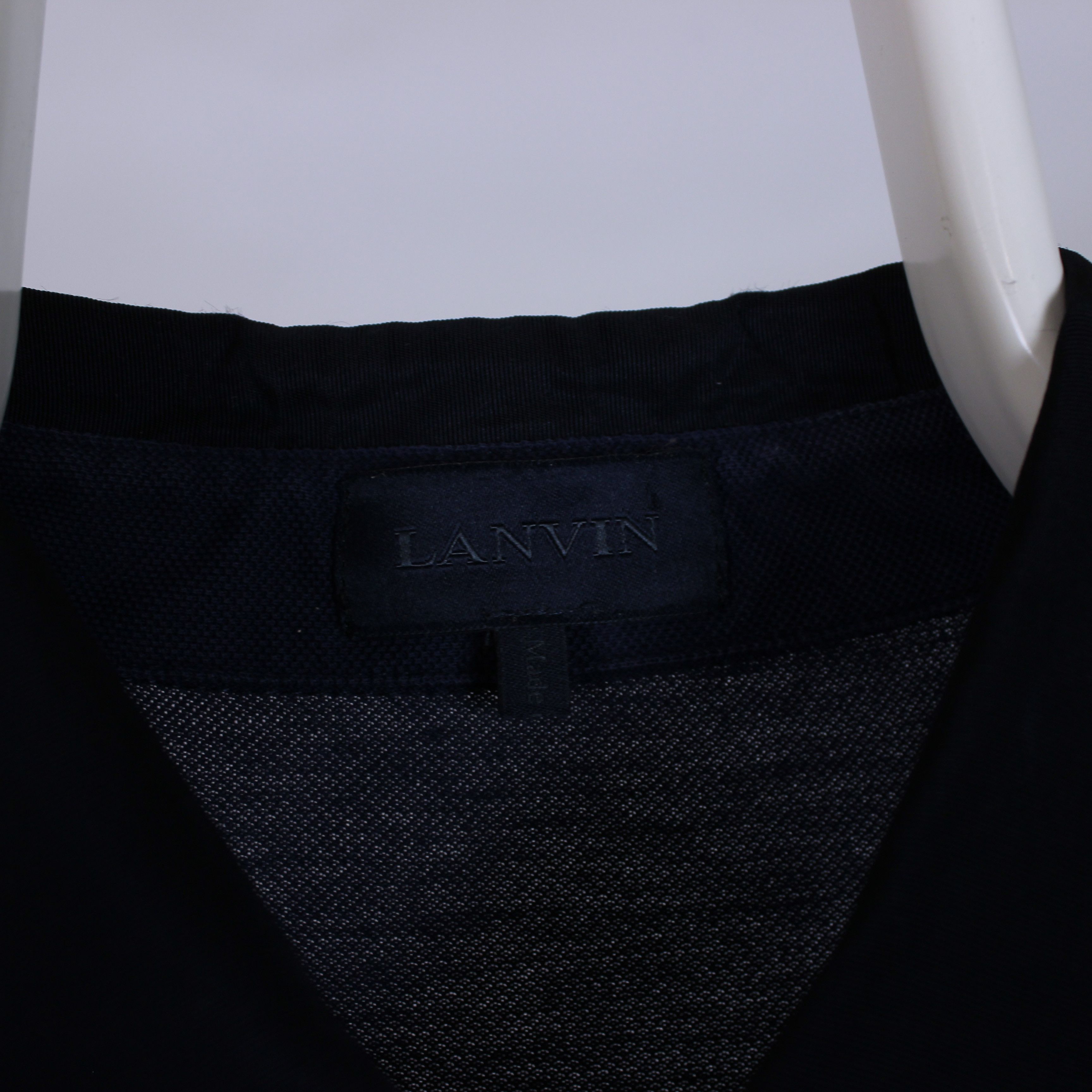 Lanvin Lanvin vintage polo shirt rarity navy blue S M Size US S / EU 44-46 / 1 - 7 Thumbnail