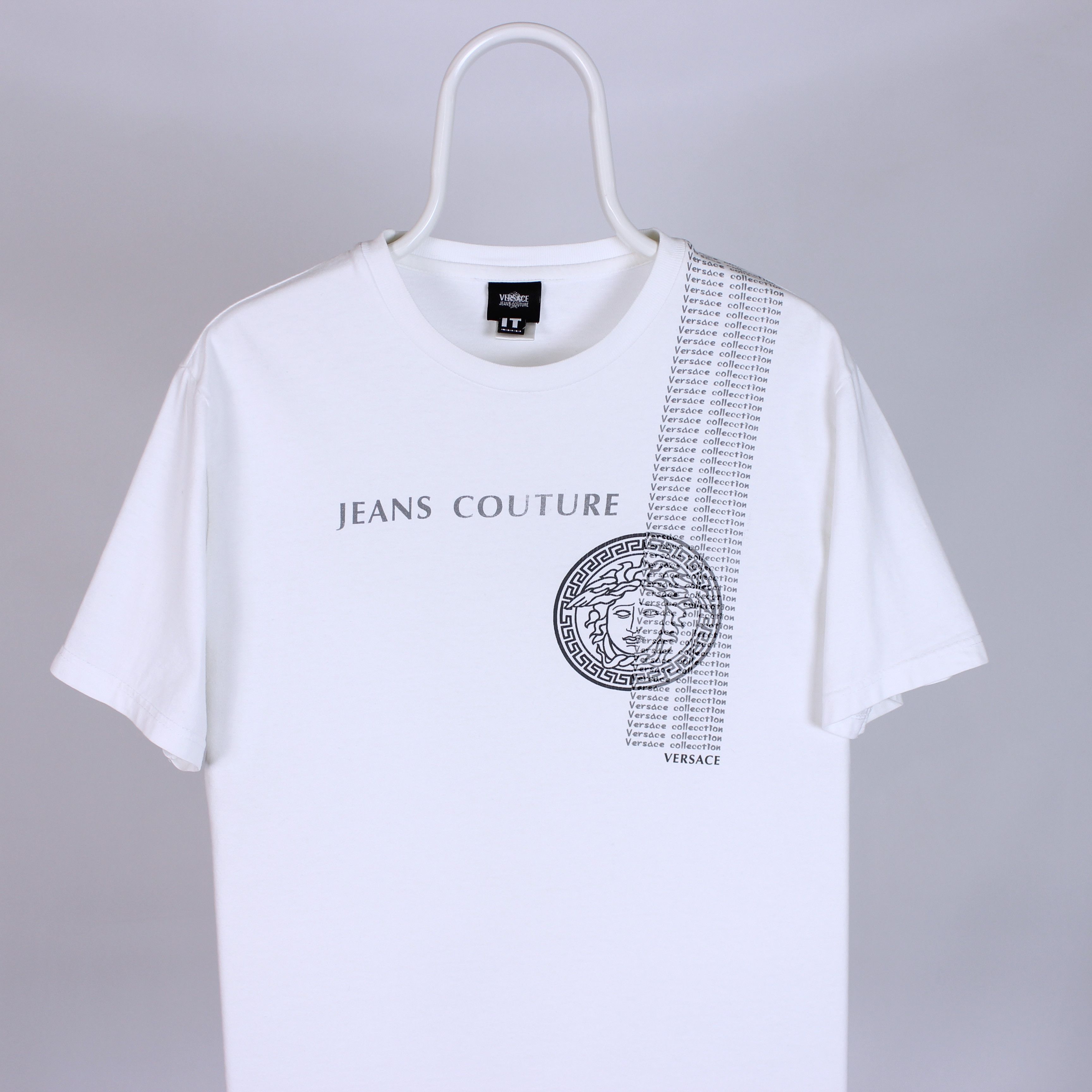 Versace Jeans Couture Versace Jeans Couture t shirt big logo rarity white M L Size US S / EU 44-46 / 1 - 1 Thumbnail