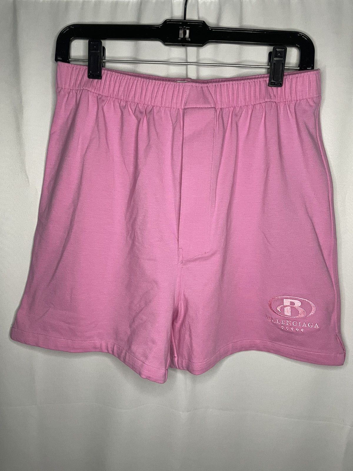 Balenciaga Balenciaga Embroidered Logo Pyjama Shorts Size US 28 / EU 44 - 1 Thumbnail