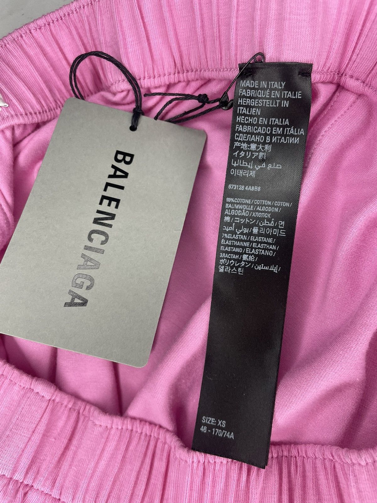 Balenciaga Balenciaga Embroidered Logo Pyjama Shorts Size US 28 / EU 44 - 7 Thumbnail