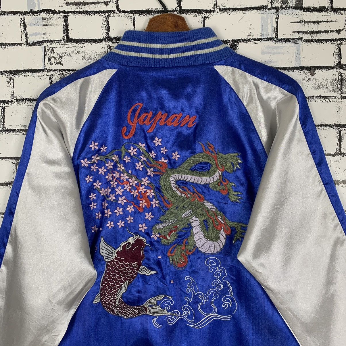 Japanese Brand Vintage Sukajan Jacket Size US XXL / EU 58 / 5 - 6 Thumbnail