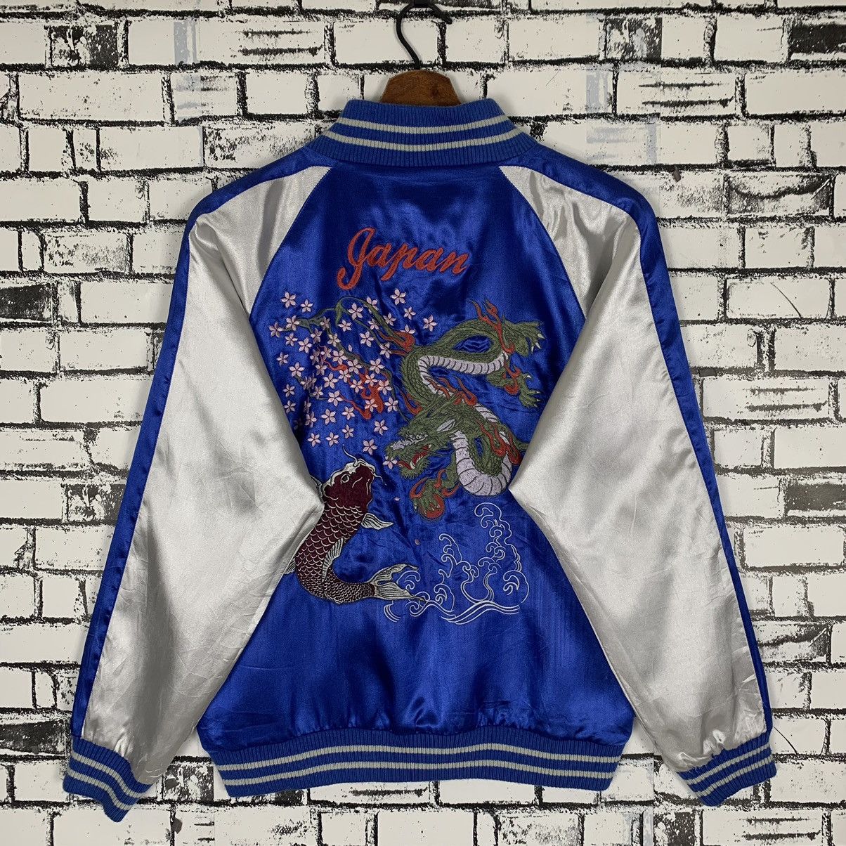 Japanese Brand Vintage Sukajan Jacket Size US XXL / EU 58 / 5 - 1 Thumbnail