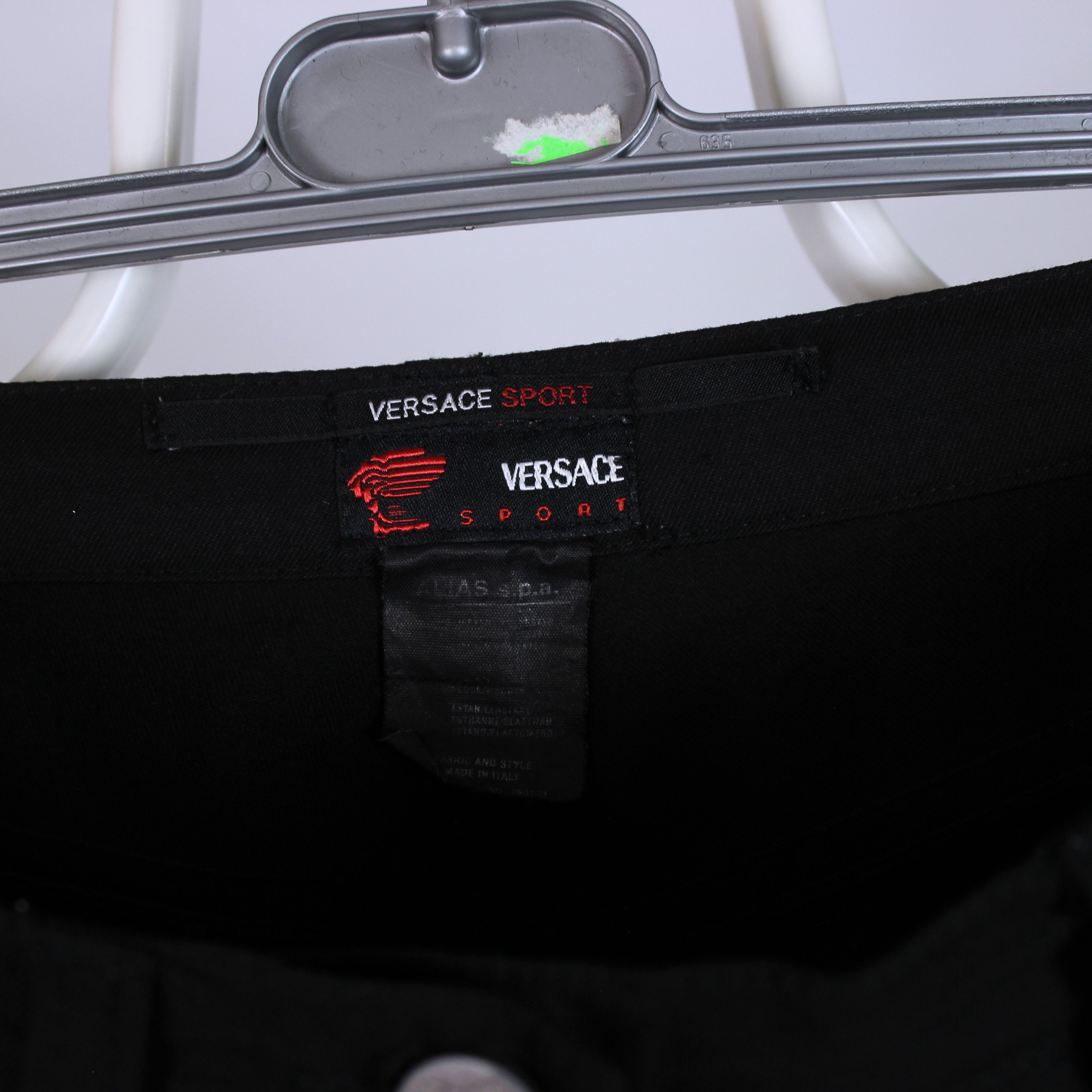 Versace Versace Sport pants cotton black rarity 30 32 women Size 28" / US 6 / IT 42 - 6 Thumbnail