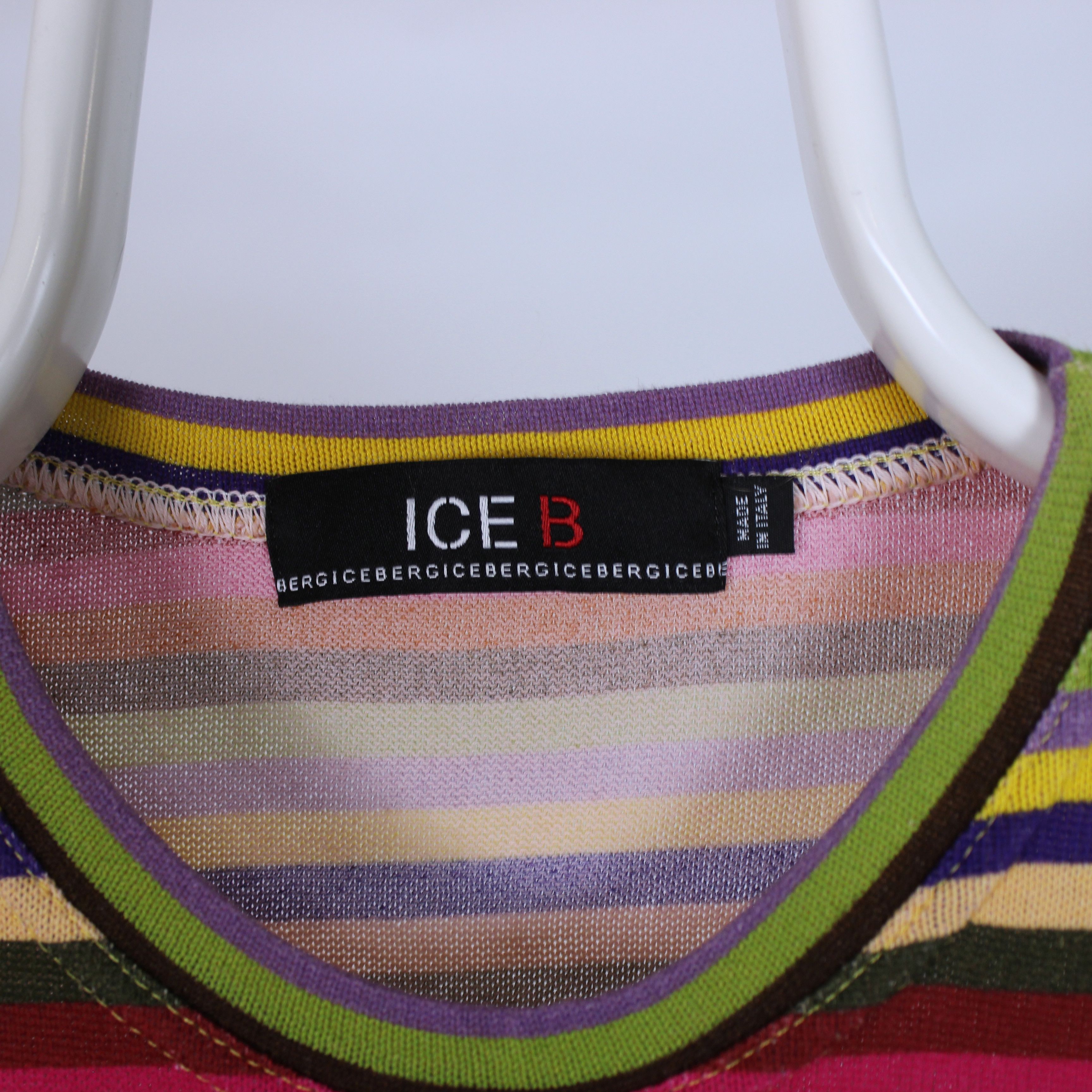 Iceberg Iceberg sweatshirt vintage rarity long sleeve striped M Size M / US 6-8 / IT 42-44 - 6 Thumbnail
