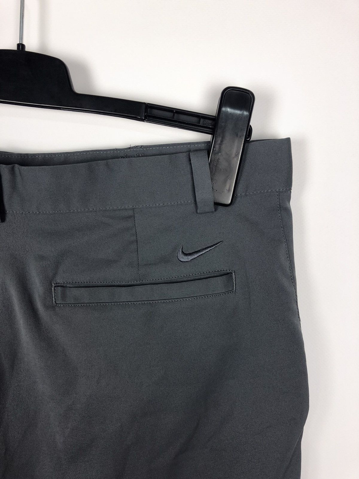 Nike Nike Dri Fit Gray Chino Shorts Embroidered Swooh Logo Tech Size US 32 / EU 48 - 6 Thumbnail