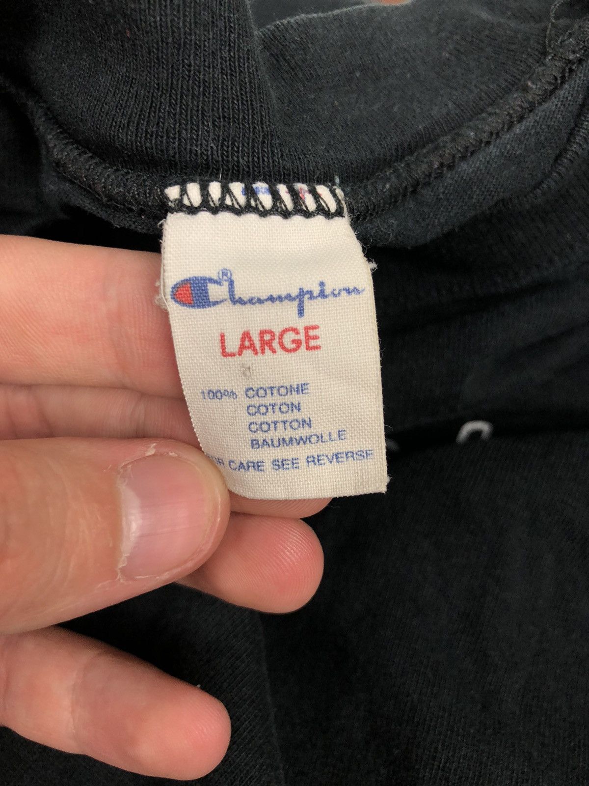Champion Vintage Champion Big Center Logo Long Sleeve Pullover L Size US L / EU 52-54 / 3 - 5 Thumbnail