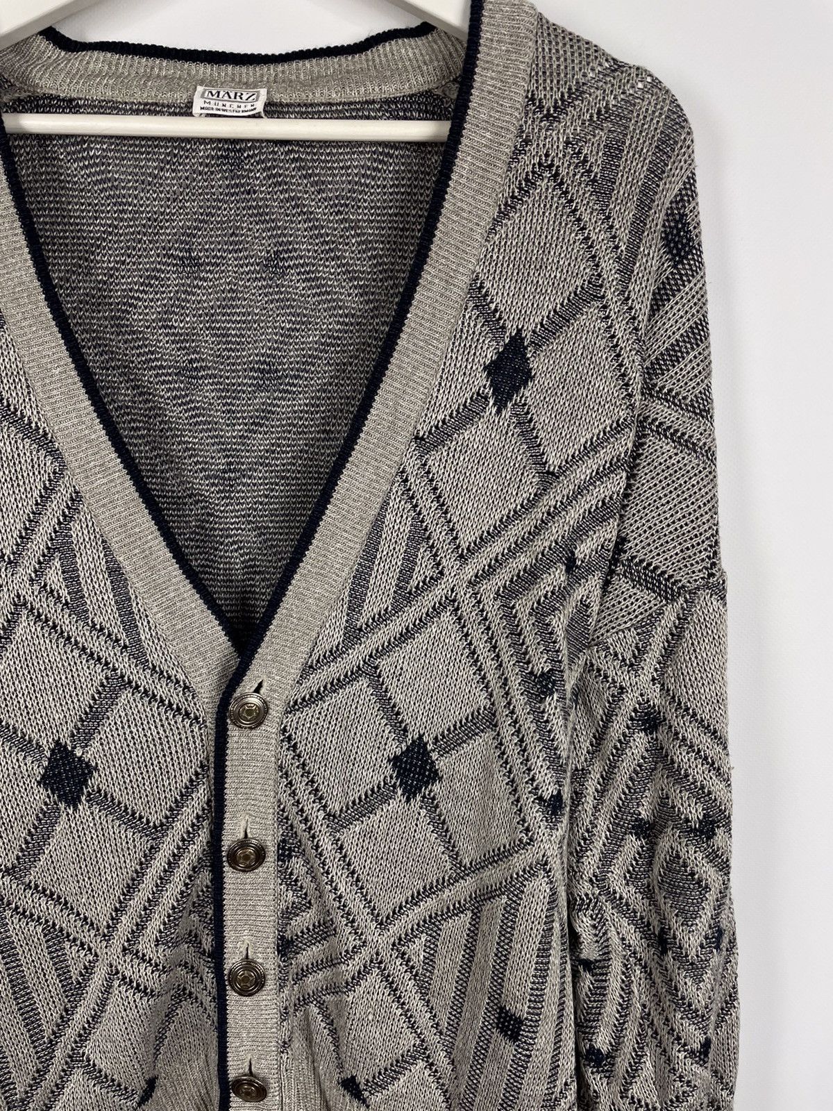 Vintage Vintage MARZ MUNCHEN West Germany Cardigan Sweater Ornament Size US M / EU 48-50 / 2 - 2 Thumbnail