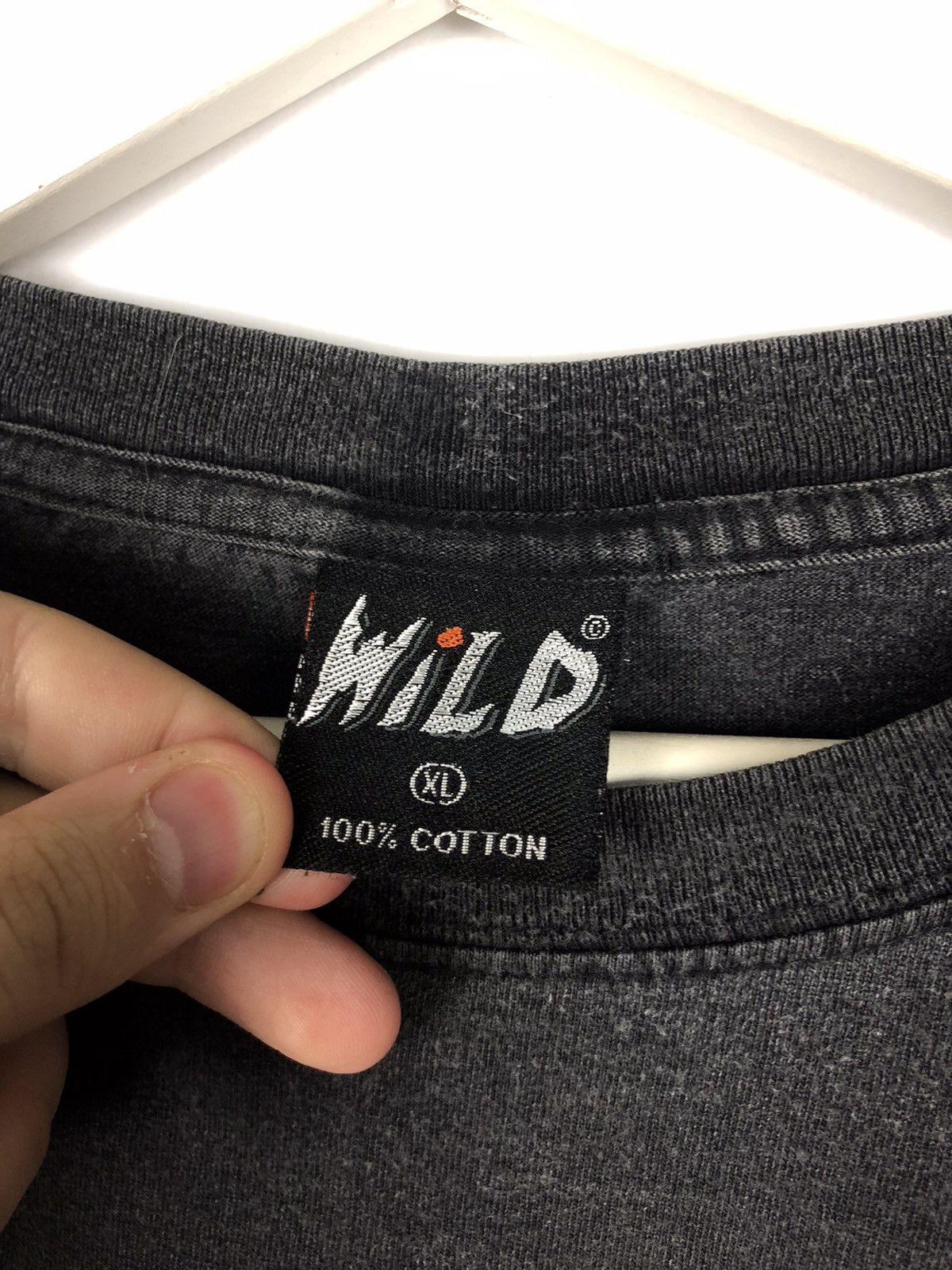 Japanese Brand Vintage WILD Grey Eagle T-Shirt Nature Print Tee size XL Size US XL / EU 56 / 4 - 8 Thumbnail