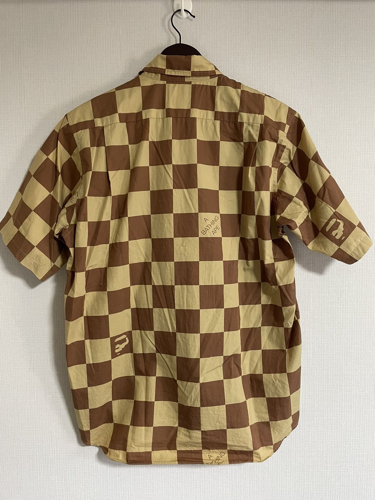 Bape BAPE Polo Size L Brown/Beige Size US L / EU 52-54 / 3 - 2 Thumbnail