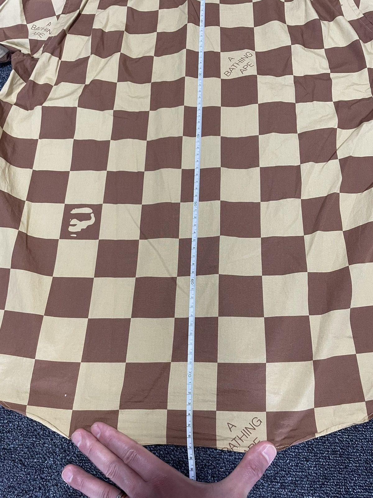 Bape BAPE Polo Size L Brown/Beige Size US L / EU 52-54 / 3 - 9 Thumbnail