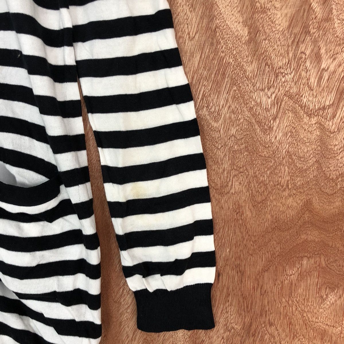 OVER THE STRiPES DL KariAng Stripe Cardigan knitwear like kurt cobain#c732 Size S / US 4 / IT 40 - 4 Thumbnail