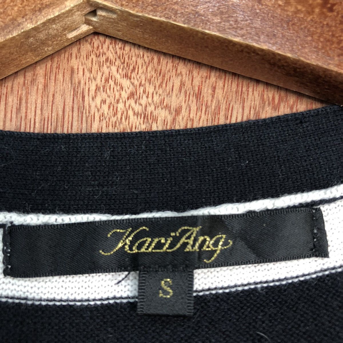 OVER THE STRiPES DL KariAng Stripe Cardigan knitwear like kurt cobain#c732 Size S / US 4 / IT 40 - 10 Thumbnail