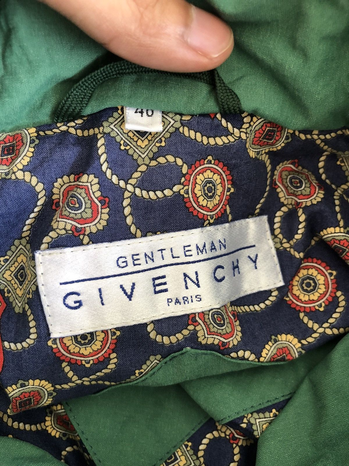 Givenchy 1980s Givenchy 🇮🇹 Colorway Retro Runway Oversized Jacket Size US L / EU 52-54 / 3 - 10 Thumbnail