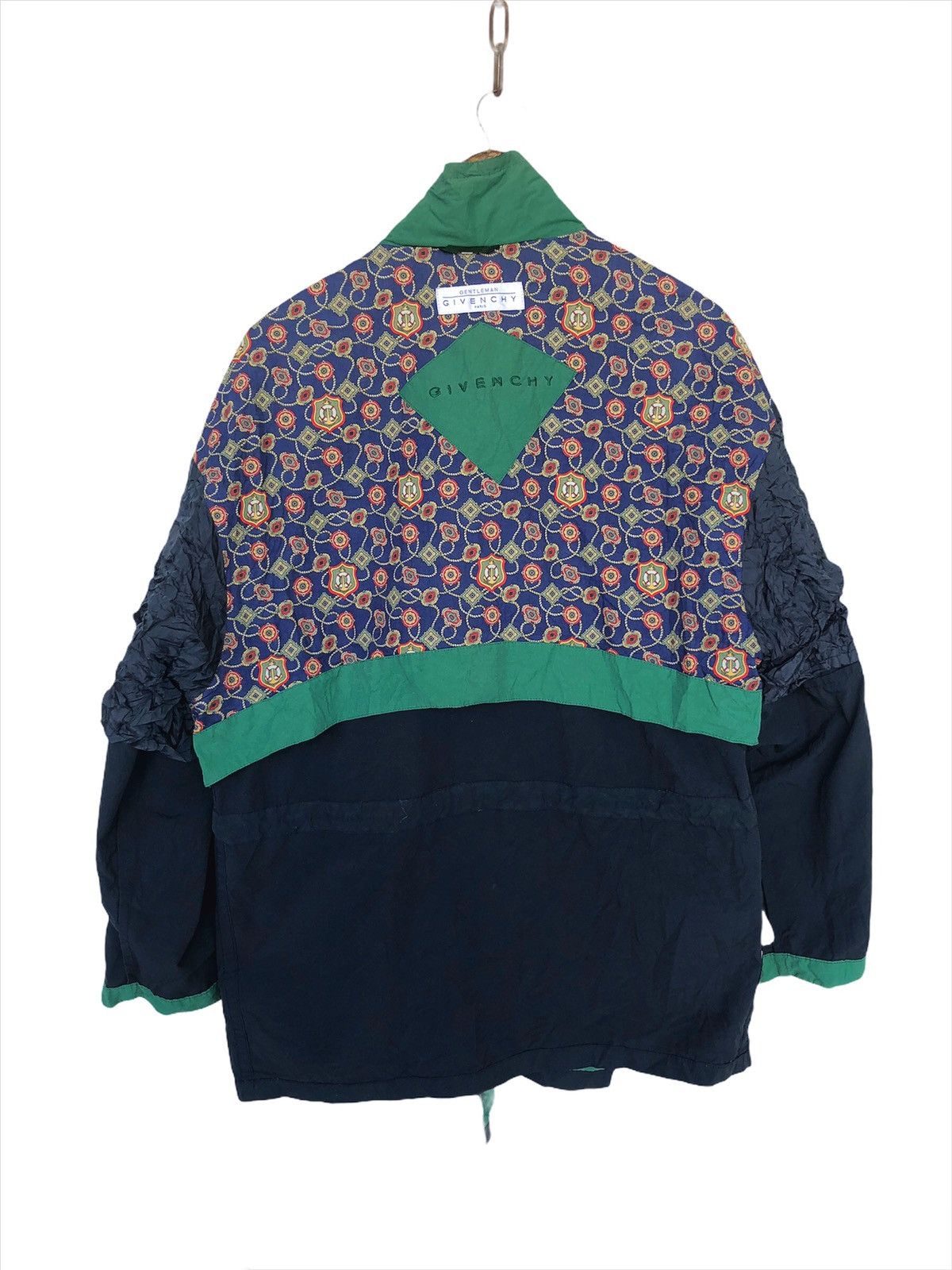 Givenchy 1980s Givenchy 🇮🇹 Colorway Retro Runway Oversized Jacket Size US L / EU 52-54 / 3 - 1 Thumbnail
