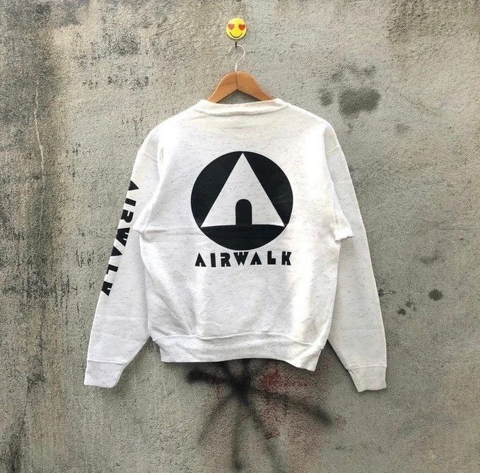 Airwalk Vintage 90s airwalk sweatshirt big logo pullover Size US M / EU 48-50 / 2 - 1 Thumbnail