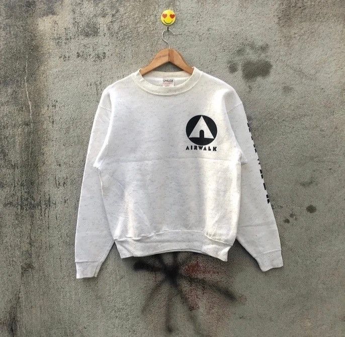 Airwalk Vintage 90s airwalk sweatshirt big logo pullover Size US M / EU 48-50 / 2 - 2 Thumbnail