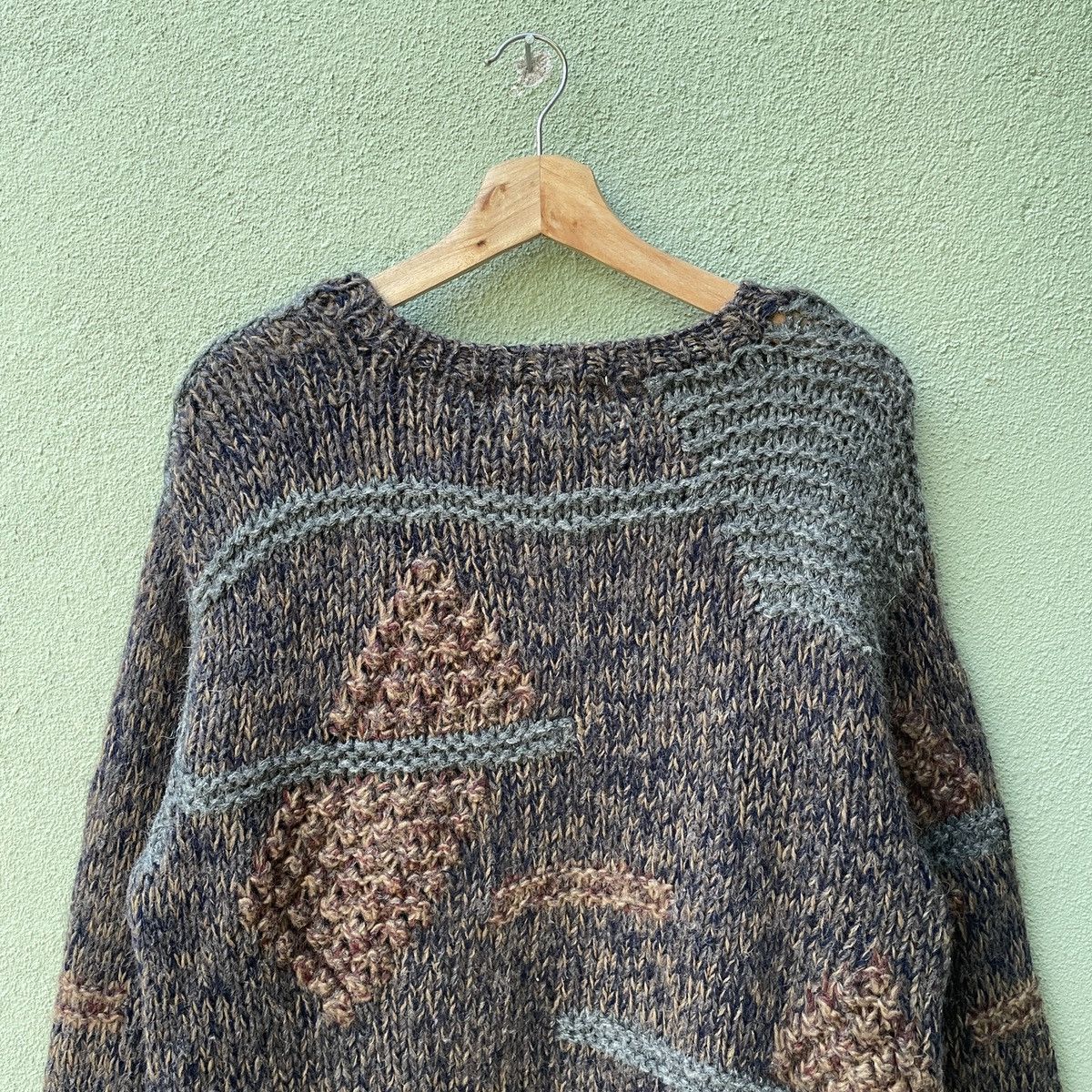 Aran Isles Knitwear Vintage Kearney House Knit Mohair Knitwear Sweater Jumper Size US L / EU 52-54 / 3 - 10 Thumbnail