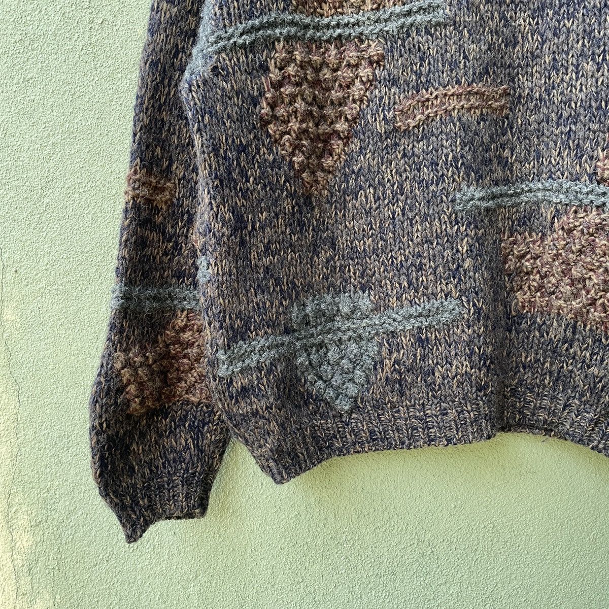 Aran Isles Knitwear Vintage Kearney House Knit Mohair Knitwear Sweater Jumper Size US L / EU 52-54 / 3 - 4 Thumbnail