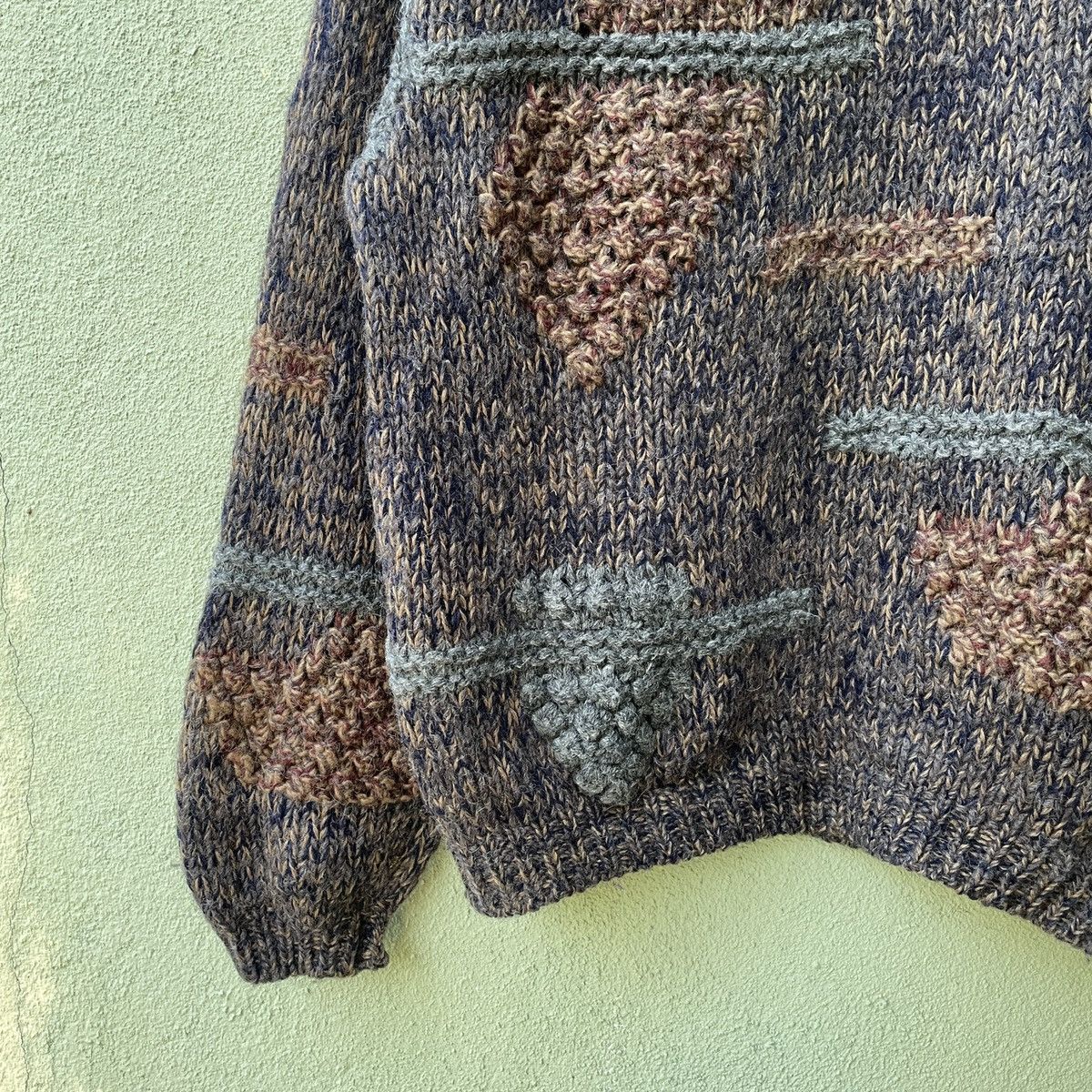 Aran Isles Knitwear Vintage Kearney House Knit Mohair Knitwear Sweater Jumper Size US L / EU 52-54 / 3 - 8 Thumbnail