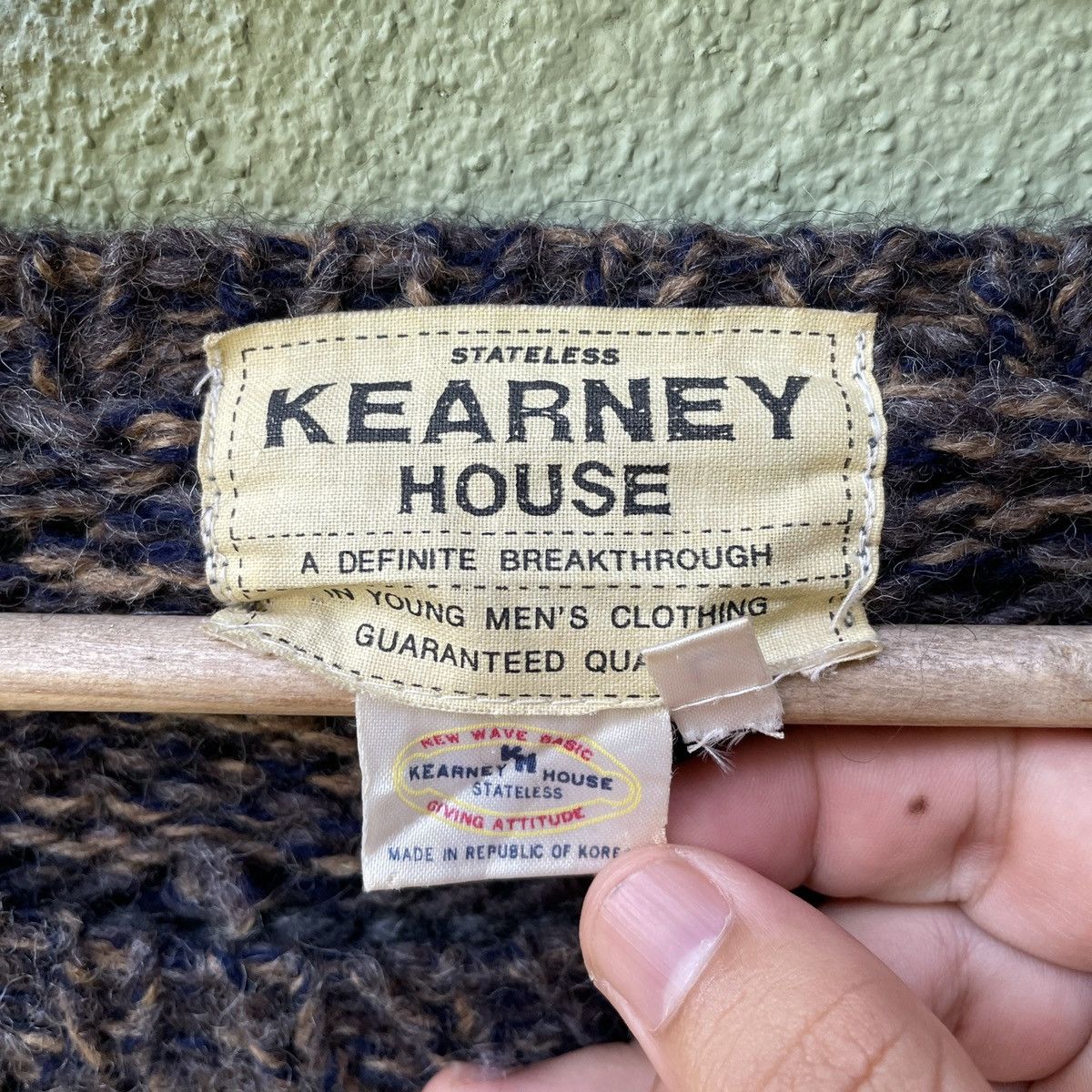 Aran Isles Knitwear Vintage Kearney House Knit Mohair Knitwear Sweater Jumper Size US L / EU 52-54 / 3 - 6 Thumbnail