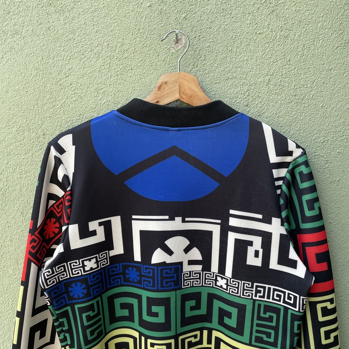 Japanese Brand Japanese Vintag Rare Full Print Zipper Ups Crop Jacket Size US S / EU 44-46 / 1 - 11 Thumbnail