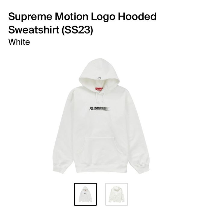 Supreme Motion Logo Hooded Sweatshirt